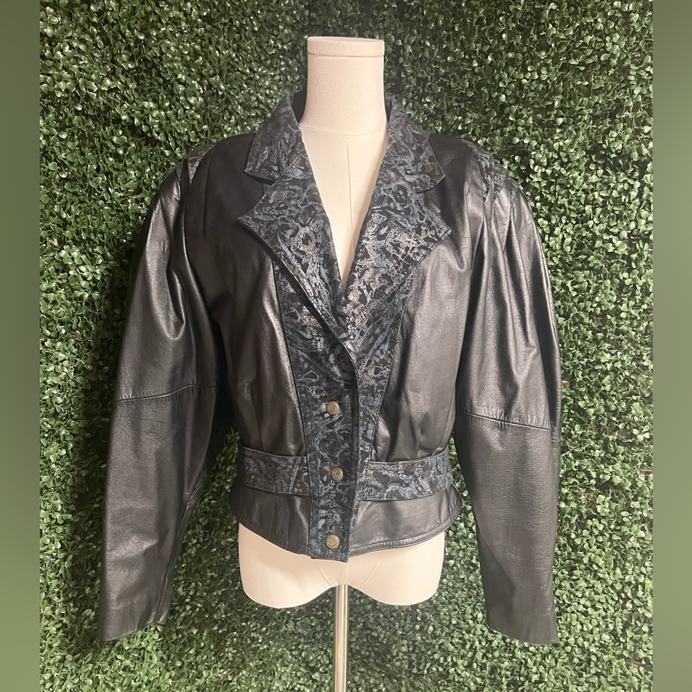 Vintage leather jacket